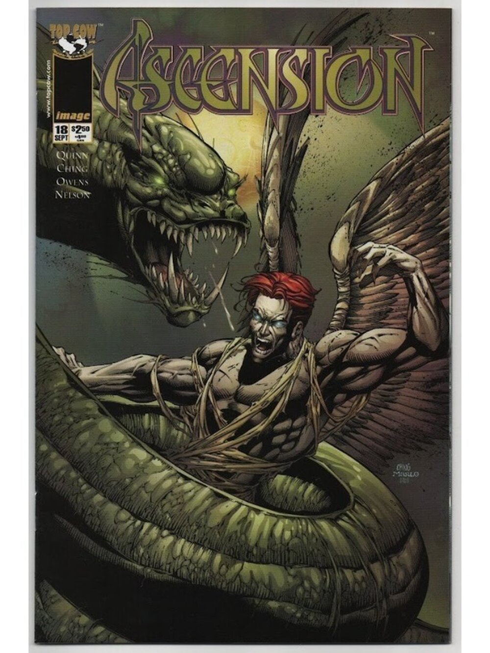 Ascension 18 Top Cow Image Comics 1999 VF 8.0 Brian Ching